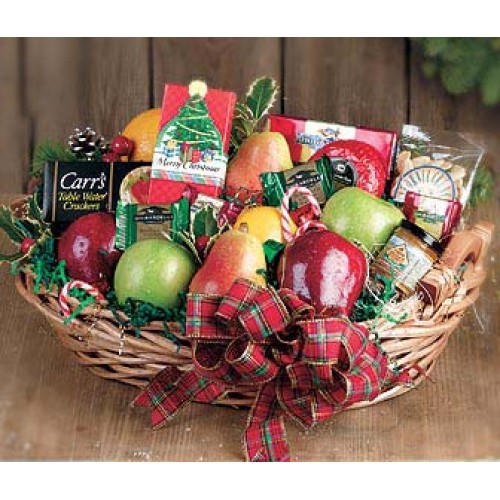 Send Christmas Fruits Basket to Manila Manilaflorist.ph