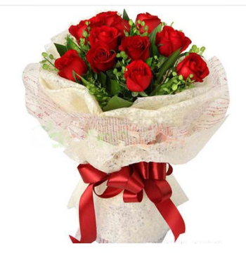 12 Red Roses Bouquet