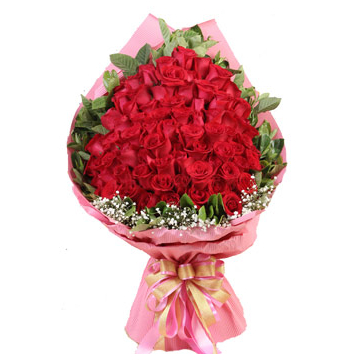 50 Red Roses Bouquet