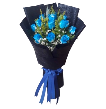 Send Valentines Flowers Manila - Blue Roses