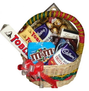 Assorted Chocolate Lover Basket