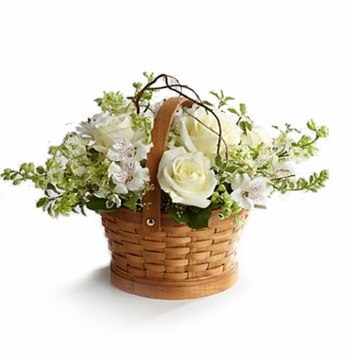 Peaceful Garden Basket Send to Manila Philippines