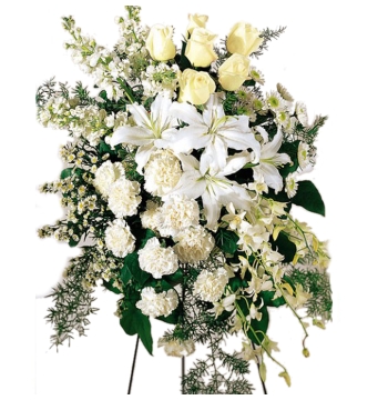 Lovely Tribute Funeral Flowers Send to Manila Philippines