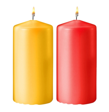 2pcs Colorful Medium Size Candles to Manila