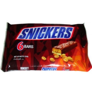 Snickers 6 bars Send to Manila Philippines