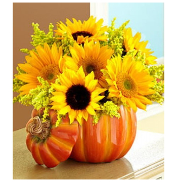 pumpkin centerpiece