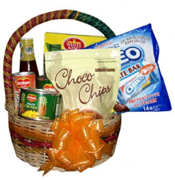 Xmas Gifts Basket Send to Manila