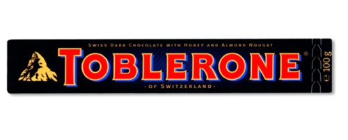 Toblerone Black 100g Send to Manila Philippines