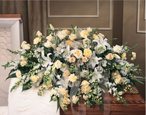 lavish Casket Spray Send to Manila Philippines