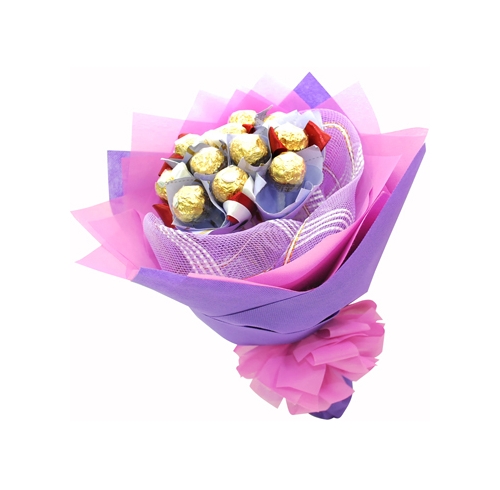 12pcs Ferrero Rocher in Bouquet manila in pphilippines