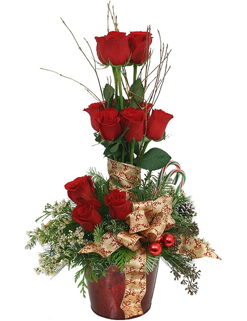 ​Christmas Rose Topiary Send to Manila