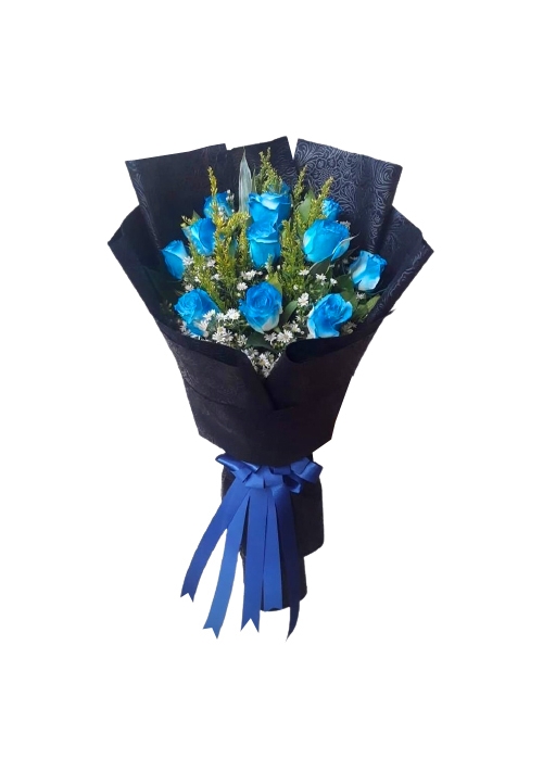 Send Valentines Flowers Manila - Blue Roses