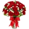 Luxury Two Dozen Red Roses Send to Manila Philippines