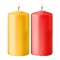 2pcs Colorful Medium Size Candles to Manila